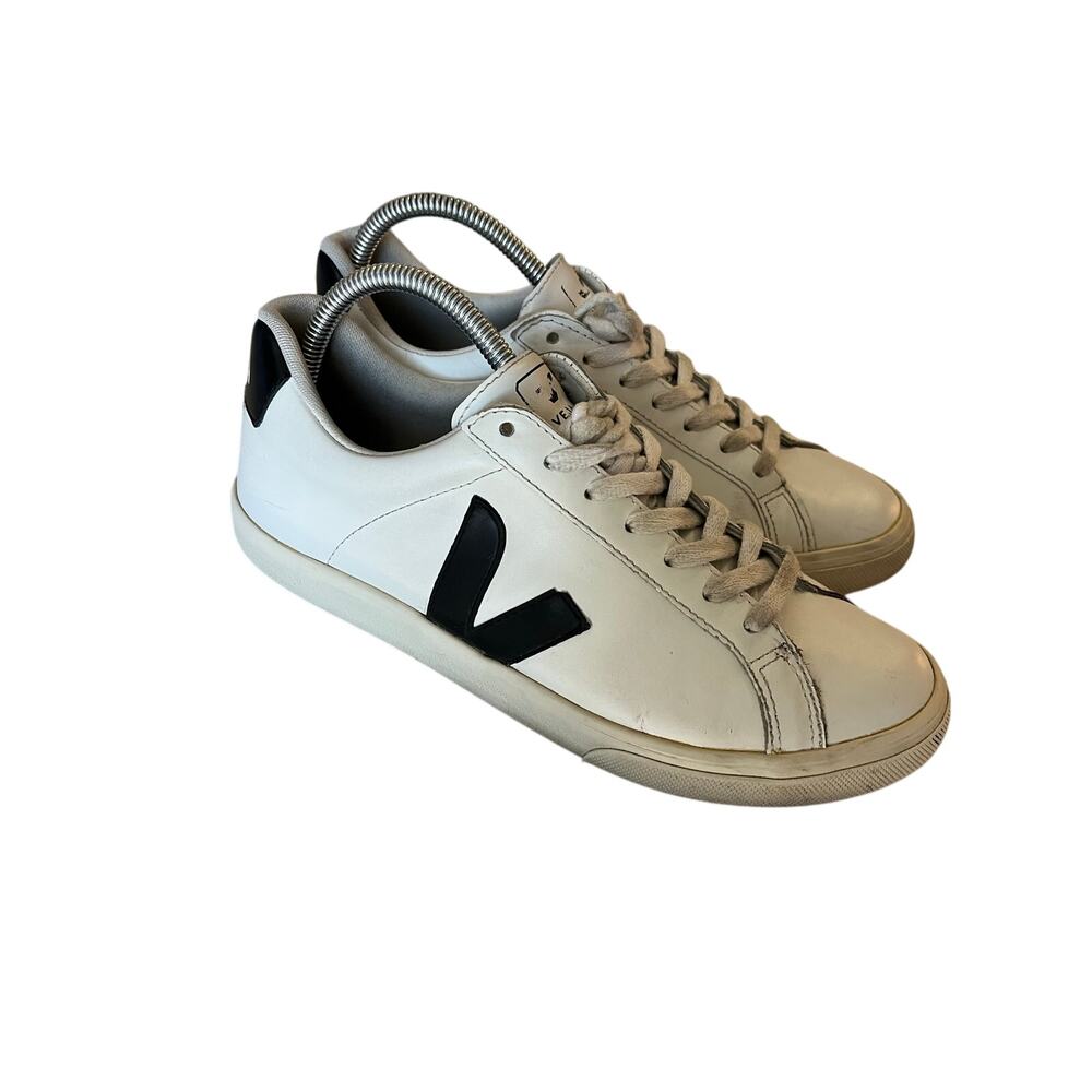 VEJA | Esplar Sneaker Mens Size 9 White and Black - Picture 7 of 8